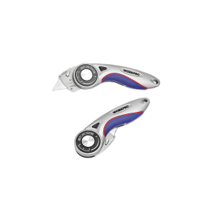 ALUMINUM QUICK-CHANGE FOLDING UTILITY KNIFE