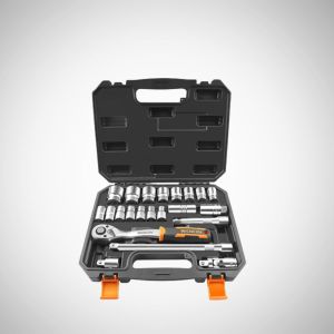 22PCS 1/2″ DRIVE SOCKET SET (INDUSTRIAL)