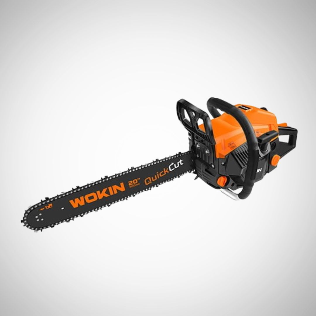 WOKIN GASOLINE CHAIN SAW 52CC, 20"