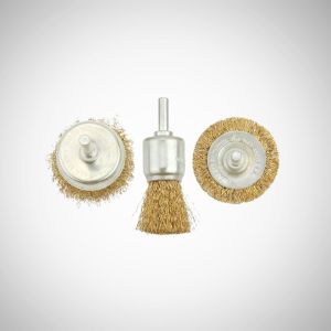 3PCS WIRE BRUSHES SET