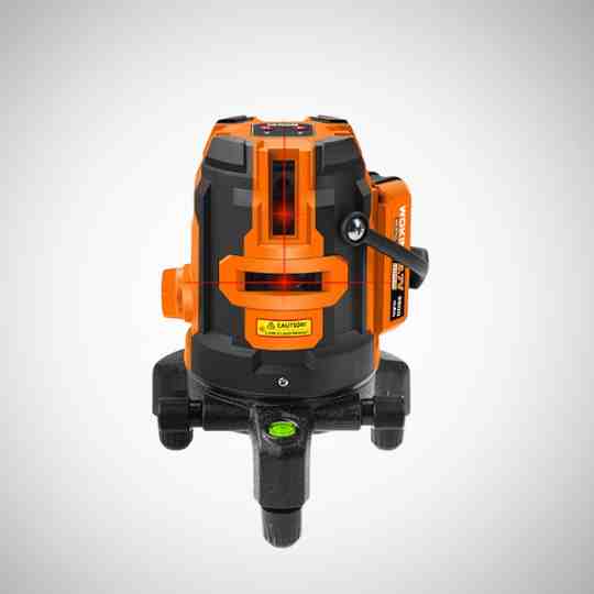 WOKIN SELF-LEVELING 5-LINES LASER LEVEL 20M (RED LASER)