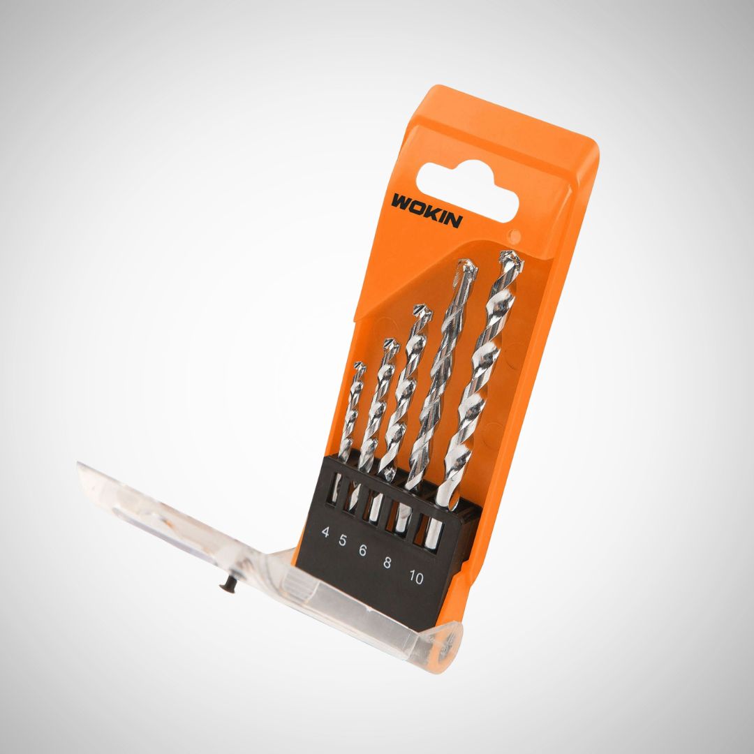5PCS MASONRY DRILL BIT SET