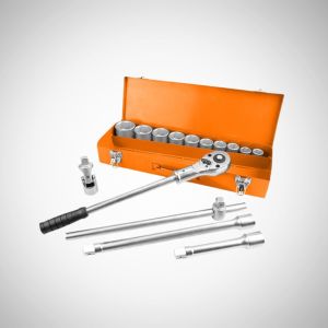 15PCS 3/4″ DRIVE SOCKET SET (INDUSTRIAL)