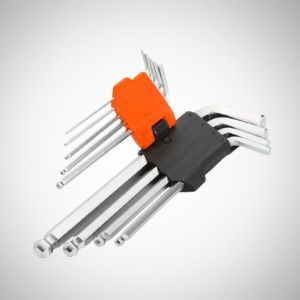 9PCS BALL POINT LONG ARM HEX KEY SET