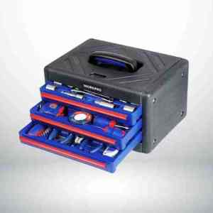 WORKPRO 125PCS 3 DRAWER TOOL SET
