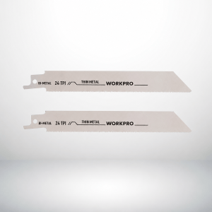 WORKPRO BI-METAL RECIPROCATING SAW BLADE 6"/150MM /24T(2PC PACK)