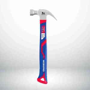 WORKPRO CLAW HAMMER 8OZ F/H