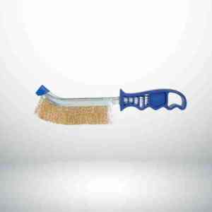 WORKPRO COPPER-COATED WIRE BRUSH