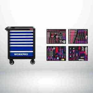 WORKPRO 195PCS CABINET TOOL SET TRY
