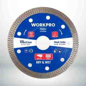 WORKPRO U-THIN MESH TURBO BLADE 115X22.2X7MM