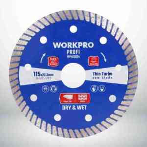 WORKPRO U-THIN TURBO SAW BLADE 115X22.2X10MM