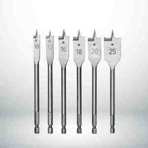 WORKPRO WOOD SPADE DRILL BIT SET(6 PCS)
