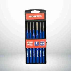 WORKPRO 6PC PIN PUNCH SET