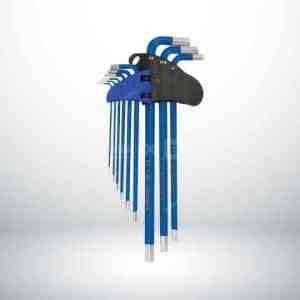 WORKPRO 9PC LONG ARM HEX KEY SET(METRIC)