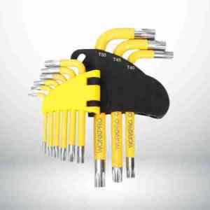 WORKPRO 9PC  TORX KEY SET
