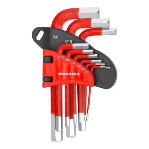 WORKPRO 9PC HEX KEY SET(SAE)
